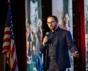 Justin Haskins at the 2024 Pro-Family Legislative Conference in Irving, Texas.